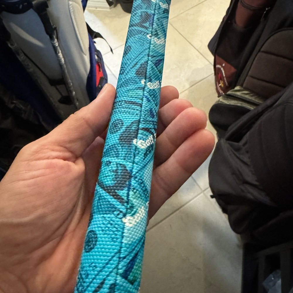Blue Patterned Men's Accessory - Picture 3 of 6